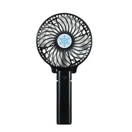 Electric Fans Mini Handheld Fan Folding Desk Fan Ultra-quiet Air Cooler USB Rechargeable Cooling Fans For Student Home Office