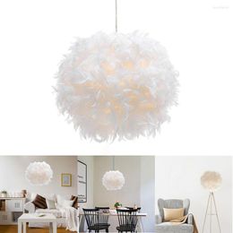 Pendant Lamps Modern Nordic Feather Lights Hanglamp LED Lamp Lustre Vintage Loft Decor Dining Room Kitchen Home Light Fixtures