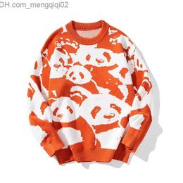 Men's Sweaters Autumn and Winter New Trends Sweaters Men's Cute Cartoon Sheep Pattern Pull Out Loose Relaxed Sweaters Round Neck Knitted Sweaters Women's Z230712