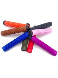 Bike Handlebars Components bmx Grips Bicycle Handlebar Grip Anti-slip Wear-Resisting Bike Handle Protect Rubber Covers FixedGear Road Bike Accessories 230712