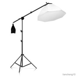 Flash Diffusers Octagonal Softbox Lighting Kit 5070cm Soft Box with Socket Continuous Photography Lighting Tripod Kit for YouTube Video R230712