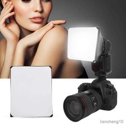 Flash Diffusers Photography Flash Softbox Diffuser Mini Softbox Kit Camera Photo Foldable Soft Box Flash For Canon DSLR Speed Light R230712