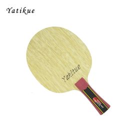 Table Tennis Raquets YATIKUE Professional Series Long Handle Pure Wood Ping Pong Bat Carbon Fiber Table Tennis Blade Racket 230712