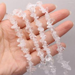 Beads Natural Semi-Precious Stone Exquisite Clear Quartz Gravel Beaded For Jewelry Making DIY Bracelet Necklace Accessories5-8mm
