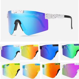 2023 I più nuovi Pits vipers Occhiali da sole Uomo Donna Luxury Brand Design Occhiali da sole polarizzati per uomo UV400 Shades Goggle Giftes Free Box PV01