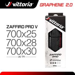Bike Tyres Vittoria Zaffiro Pro V 700X25C/32C Tyre Road Bike Tyres Set with Inner Tubes Performance Training in All Conditions (Full Black) HKD230712
