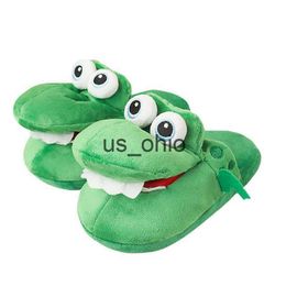 Slippers New Style odile Cotton Slippers With Moving Mouth Funny Nonslip Home Cotton Shoes Gifts Plush Toy Slippers Winter Ladies J230712