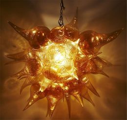 Luxury Banquet Ceiling Light American Style Colorful Artistic Pendant Lamp Dining Room Urban Design for Home