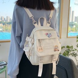 Evening Bags Small Women's Backpack Girls School Waterproof Nylon Fashion Japanese Casual Young Girl's Bag Female Mini Mochila 230711