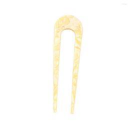 Hair Clips Acetate U-Shape Sticks Clip Hairpins Fashionable Multicolor Jewelry Headwear Holder Modelling Props