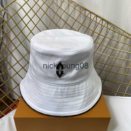 Wide Brim Hats Bucket Hats Designers bucket hat solid Colour letter embroidery sun hats fashion casual couple caps temperament hundred travel seaside beach hat very n