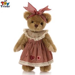 PLUSh Dolls Kawaii bear PLUSh Toys StUFfed Animals Doll DIY Baby Kids Children Girls Boys Birthday Wedding Gifts Cute Room Decor 230711