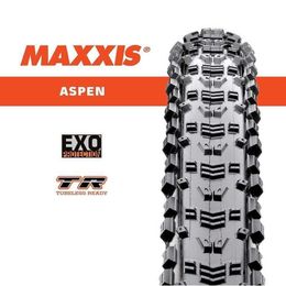 Bike Tyres Maxxis Bicycle Tyre Aspen 29 x 2.25 29 x 2.4 29 x 2.1 27.5X2.25 Tubeless Ready Folding Tyre 120tpi Dual Compound Bicycle Tyre HKD230712