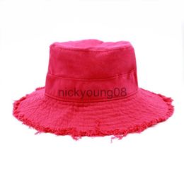 Wide Brim Hats Bucket Hats 22ss Woman mens Wide Brim Hats Summer Le Bob Artichaut Bucket Hat 56-58cm x0712