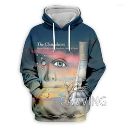 Men's Hoodies Fashion 3D Print THE CHAMELEONS Band Hooded Sweatshirts Harajuku Hoodie Tops Clothing For Women/men