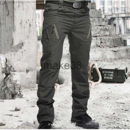 Men's Pants City Military Tactical Pants Men SWAT Combat Army Trousers Many Pockets Waterproof Wear Resistant Casual Cargo Pants Men 2022 J230712