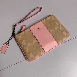 Hot C Print Clutch Bags Mini Leather Designer Bag Clutch Woman Fashion Letters Print Purse Handbag For Women Envelope Bag Wallets