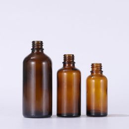 Wholesale 30ml~100ml Dark Brown Light Proof Yedropper Bottle Essential Oil Dispensing Bottles