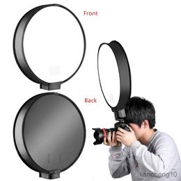 Flash Diffusers 30cm/40cm Universal Mini Round Softbox Portable Flash Diffuser Soft Box for DSLR Cameras Photo Speedlite Shooting Tent R230712