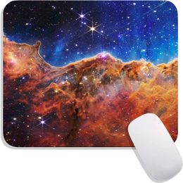 Galaxy Personalised PremiumTextured Mouse Mat Design Mousepad Lycra Cloth Non-Slip Rubber Base Computer Mouse Pads