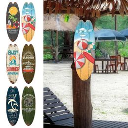 Other Event Party Supplies Surfboard Wall Decor Ornament Wall Hanging Holiday Leisure Decoration Wooden Marine Steering Wall Board Housewarming Gifts 230712