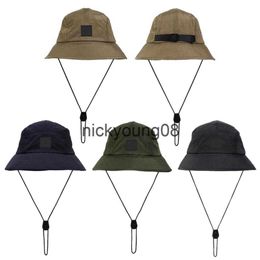 Wide Brim Hats Bucket Hats New Style Bucket Hat Foldable Fisherman Hats Unisex Outdoor Sunhat Hiking Climbing Hunting Beach Fishing Caps Adjustable Men Draw String C