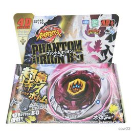 4D Beyblades B-X TOUPIE BURST BEYBLADE SPINNING TOP Metal Fusion Phantom Orion BB-118 Metal Fury STARTER SET WITH LAUNCHER R230712