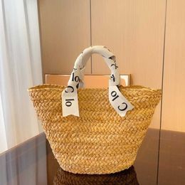 Cle Weave Beach Bag Sunmmer Tote Bag Women Straw Totes Luxury Handbag Fashion Classic Large Capacity Shopping Bags Wallet