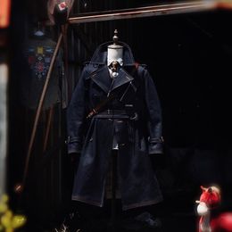 Men's Jackets Tailor Brando J118 ReEngraved World War I Coat 22OZ Heavy RedLine Tannin 1850 S Medium Long OverTheKnee Trench 230711