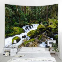 Tapestries Wall Hanging Tapestry Wall Artist Home Decor Tapestry Beautiful Nature Waterfall Landscape Tapestry