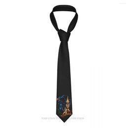 Bow Ties Star Masters He-Man And The Of Universe Printing Tie 8cm Wide Polyester Necktie Shirt Accessories Party Decoration