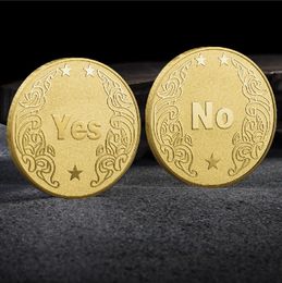 Arts and Crafts New yes Commemorative coin fate decision commemorative medal gold and silver commemorative medal