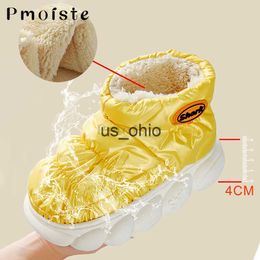 Slippers Women Home Slippers Soft Waterproof Winter House Boots Warm Fashion Platform Shoes with Fur Female Indoor Slippers Snow Men Boot J230712