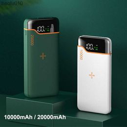 Fast Qi Wireless Charger Power Bank 20000mAh 22.5W QC PD3.0 Fast Charging Powerbank for iPhone 13 12 Huawei P40 Xiaomi Poverbank L230712