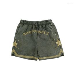 Men's Shorts Summer Fashion Trend Ethnic Style Embroidery Printing High Quality Pure Cotton Outdoor Casual For Men And Women