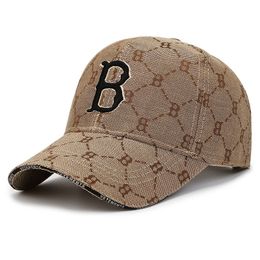 Ball Caps Summer Fashion Colour Men's Baseball Cap Letter B Embroidery Unisex Hip Hop Outdoor Sun Protection Hat for Women 230711