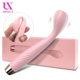 Vibrators Beginner G-Spot Vibrator Women's 8-second orgasm Finger shape vibration Nipple Clitoris stimulates adult women's Sex toy 230712