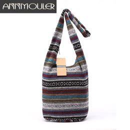 Evening Bag Vintage Shoulder Bag Mochila Retro Weave Fabric Messenger Bohemian Style Hippie Aztec Folk Tribal Crossbody 230711