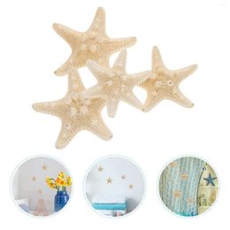 Vases 4pcs Mini Resin Animals Novel Decorative Artificial Crafts For Wall Garden Wedding Office Home Shell Conch Decor Overlord Star