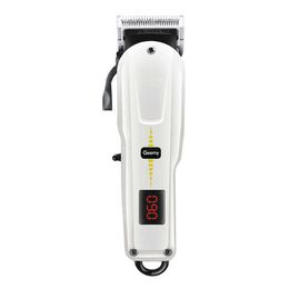 Hair Trimmer Original Geemy cordless electric hair clipper adjustable professional beard hair trimmer for men rechargeable haircut machine