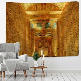 Tapestries Ancient Mural Tapestry Wall Hanging Bedspread Style Backdrop Cloth Home Decor