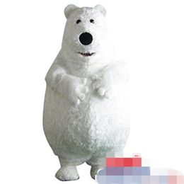 Custom Polar bear mascot costume Adult Size 336s