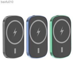 Portable Magnetic Wireless Safe Charger Power Bank 4000/10000mAh External Battery Fast Charging for Mobile Phone High Quality L230712