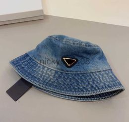 Wide Brim Hats Bucket Hats Hat Baseball Caps Designer Bucket Hats Fitted Beanies Women Hats with Letters Inverted Triangle Summer Cotton Sun Protection Wide Brim Hat