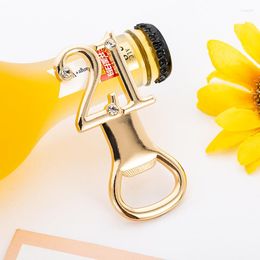 Party Favour (20 Pcs/lot) 21 Design Gold Bottle Wine Opener Favours For 21st Wedding Celebration And Years Birthday Gift