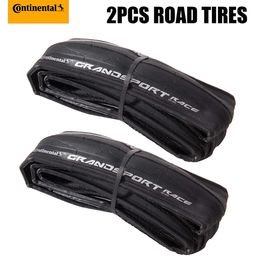 Bike Tyres 2PCS Continental Road Tyres OE GRAND Sport Race/ULTRA SPORT Road Bicycle Clincher Foldable Road Tyre 700cx25c 700x28c Tyres HKD230712