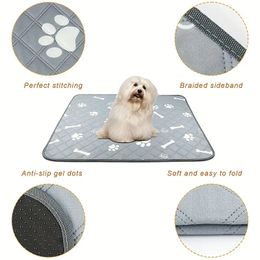 1pc Pet Diaper Pads Washable Pee Pads For Dogs, Reusable Puppy Training Pad, Puppy Pee Potty Training Pad