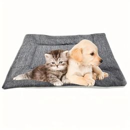 Pet Cushion, Plush Pet Pads For Dog Crates, Pet Seat Cushion Washable Dog Kennel Dog Bed Cat Bed