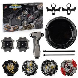 Spinning Top Bayblade Burst Arena Toys set Exploding Gyro limited black edition with competitive battle disc exploding gyro handle 230711