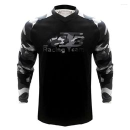 Racing Jackets 2023 MTB Shirt Men Downhill Jersey Sports Team Long Sleeves Bike Shirts Offroad DH Motorcycle Motocross Sportwear Clothing